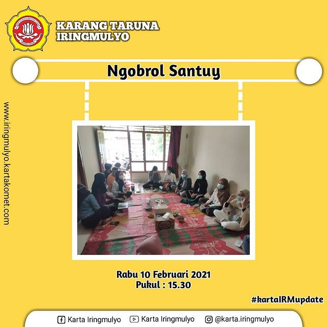 Ngobrol Santuy Karta Iringmulyo
