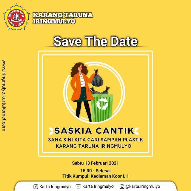 SASKIA CANTIK – Sana Sini Kita Cari Sampah Plastik Part 2