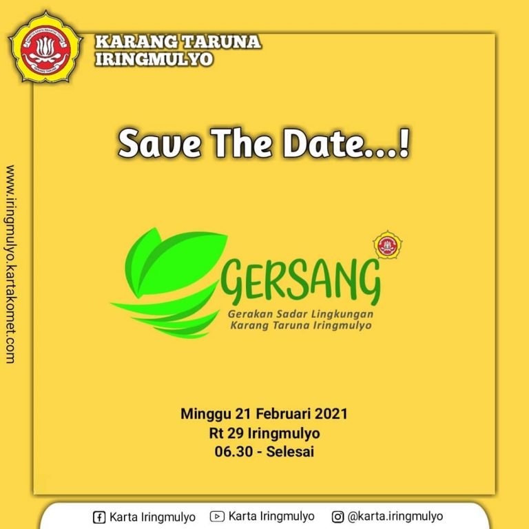 GERSANG | Gerakan Sadar Lingkungan – Karta Iringmulyo