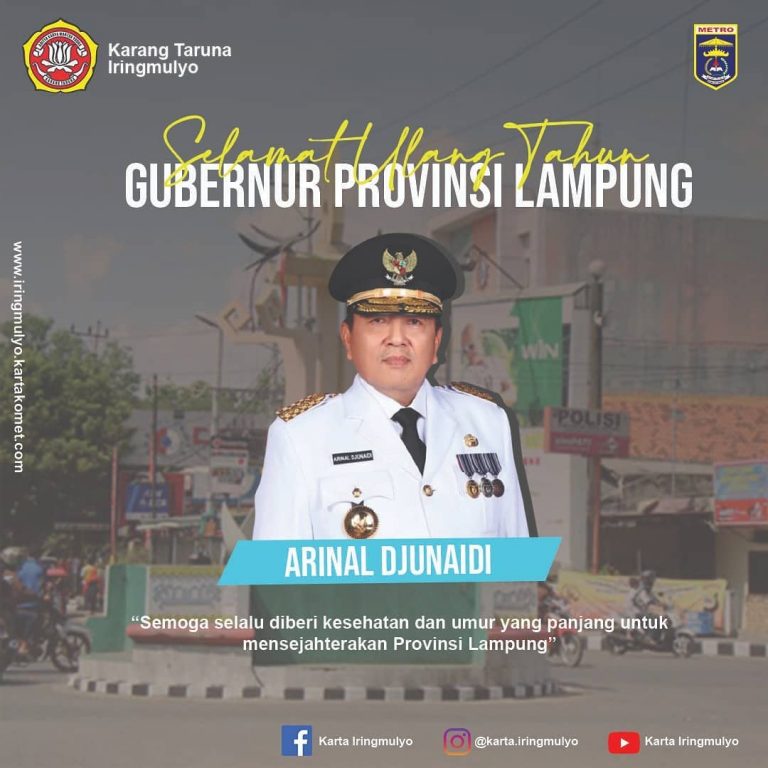 Selamat Ulang Tahun Gubernur Lampung